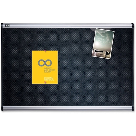 Quartet Bulletin Board, Foam, 3'x2', Aluminum Frame QRTB343A